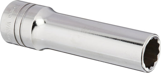 Williams 1/2" Drive 13mm Deep Socket 12 Point USA Made SMD-1213