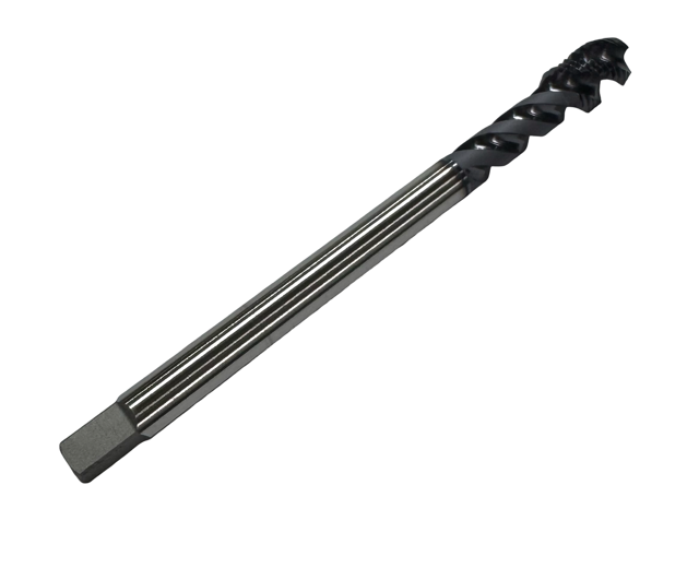 Vega 7/16"-20 HSSE-V Spiral Flute Extension Tap Coolant Thru TiAlN GH3 3FX