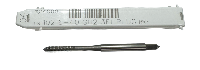 OSG 6-40 Straight Flute Plug Tap 3 Flute GH2