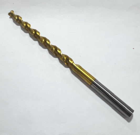 Guhring 8mm HSS Taper Length Drill Tin Coated 130° Parabolic Flute