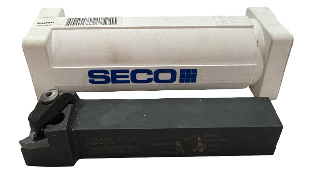 Seco CER1006-20QHD, 1" Shank Indexable Laydown Threading Tool Holder