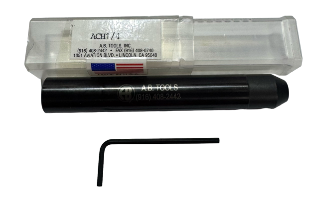 Accu-Hold Extension Holder, 1/4" Inside, 5/8" Shank, 4-1/2" Overall USA Made