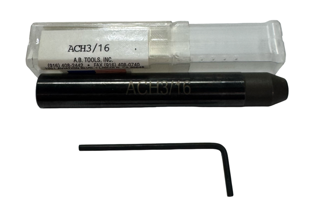 Accu-Hold Extension Holder, 3/16" Inside, 1/2" Shank, 3-1/2" Overall USA Made