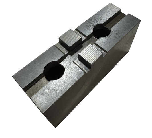Bison 25" Soft Top Lathe Chuck Jaw, 1 piece 7-884-325