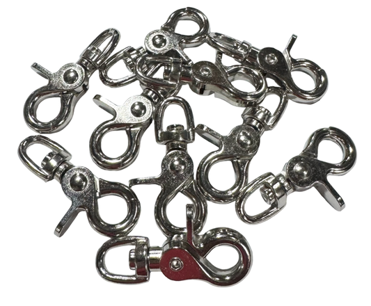 Empower 3/8" Swivel Eye Trigger Snap, 3/8" Eye, 2-1/2" Overall 10 Pack
