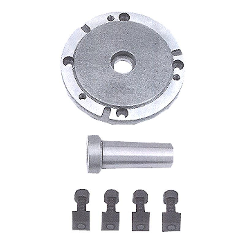 Bison Fully Machined Base Plate for 10" Set-Tru Chucks for Rotary Tables