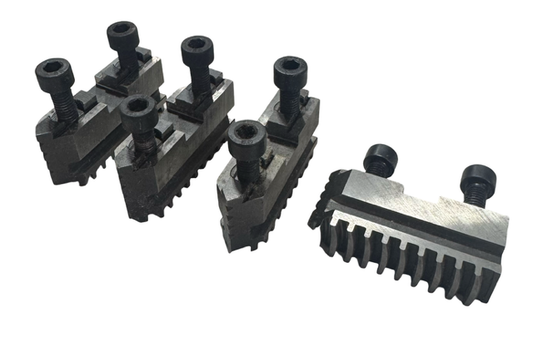 TOS SVITAVY 4 Piece Hard Master Jaw Set for 6" Chucks