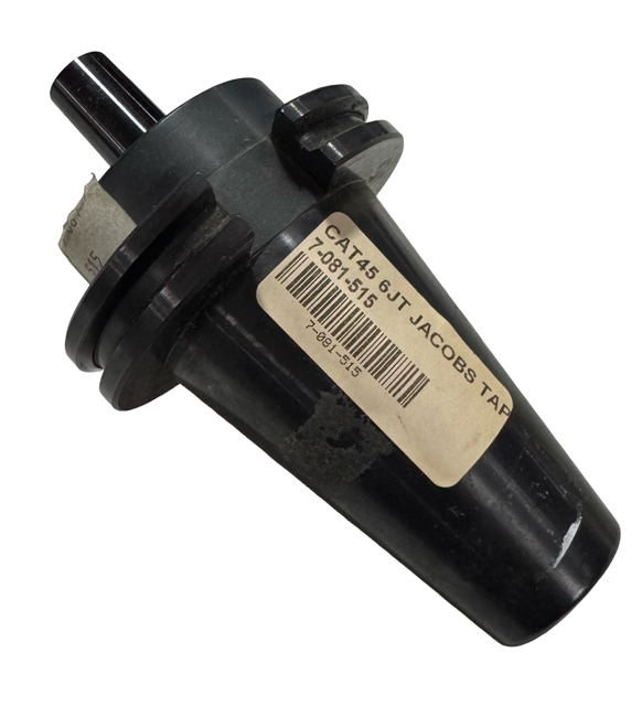 CAT45 Jacobs V-Flange Tool Holder 6JT x 1-3/4" Projection