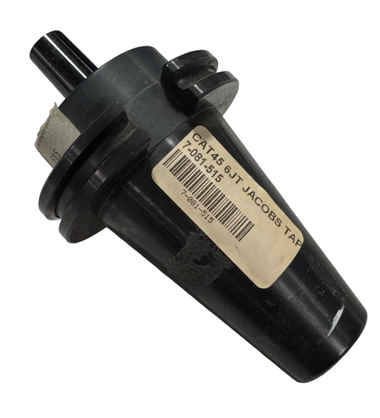 CAT45 Jacobs V-Flange Tool Holder 6JT x 1-3/4" Projection