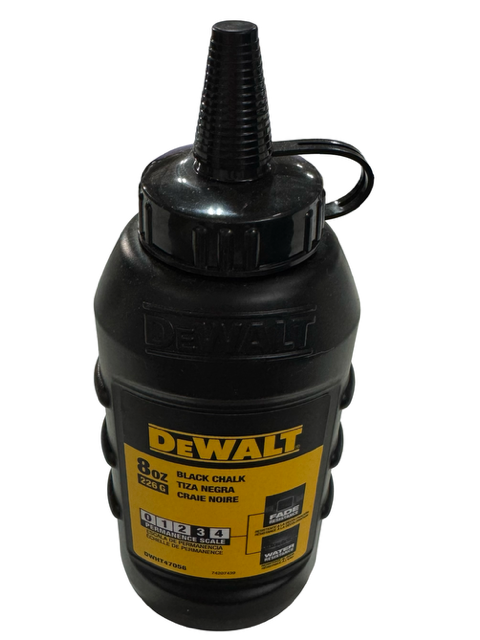 DEWALT 8 oz Black Chalk DWHT47056