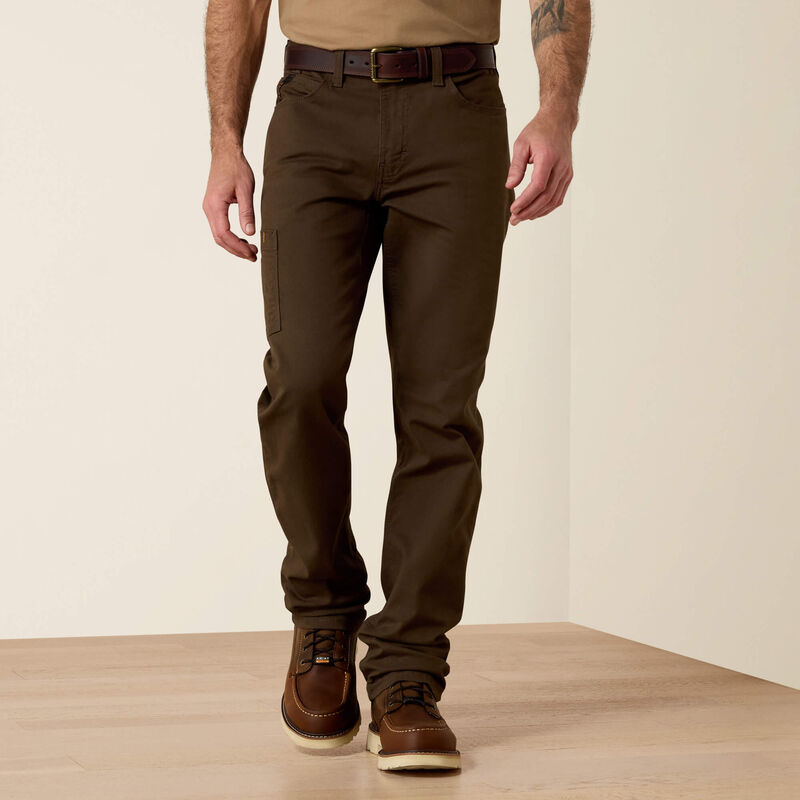 Ariat Rebar Relaxed Straight Leg DuraStretch Pants, Wren 42/30