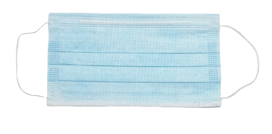 3-Ply Disposable Face Mask Non-Surgical 50 Pack