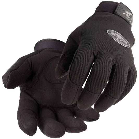 Black Stallion Original Mechanics Gloves Synthetic Leather Size Medium