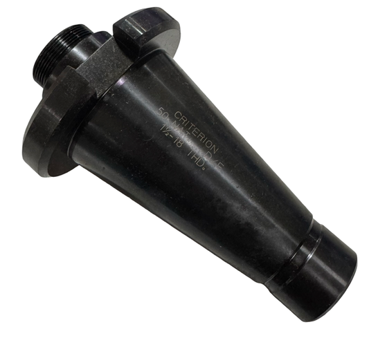 Criterion 50 National Taper with Drive Flange 1-1/2"-18 Threaded Boring Head USA