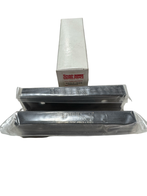 Snap-Jaws 4" Hard Step Jaws 7/8" Step Size, 1 Pair USA Made