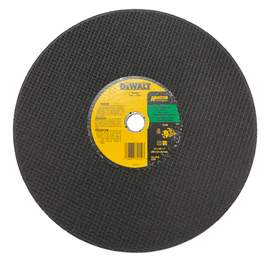 DEWALT 14" x 1/8" x 1" Concrete/Masonry Cut-Off Wheel DW8024