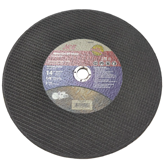 Ace 14" x 1/8" x 1" Metal Cut-Off Wheel for Gas Saws