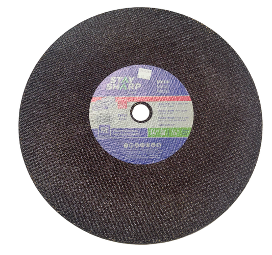 Stay Sharp 14" x 1/8" x 1" Metal Cut-Off Wheel Type 1 A30T-BF