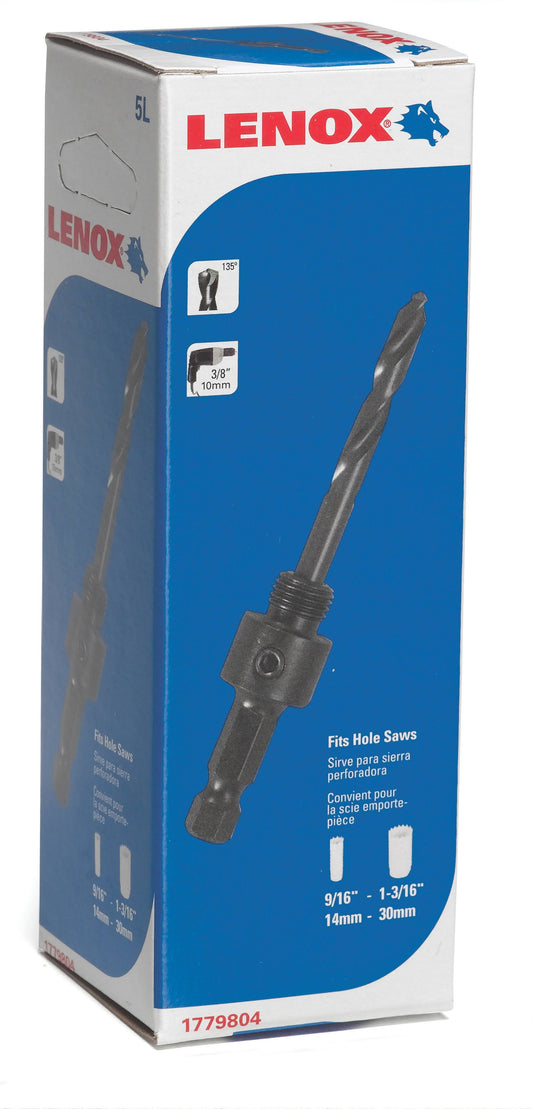 Lenox 5L Hole Saw Arbor fits 9/16" to 1-3/16"