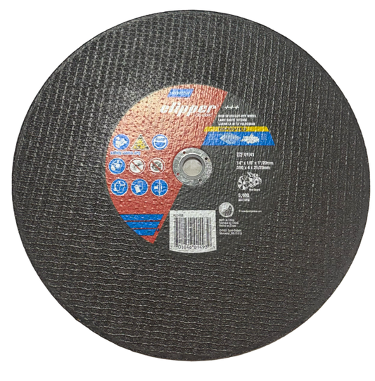 Norton Clipper Classic 14" x 1/8" x 1"/20mm High Speed Metal Cut-Off Wheel