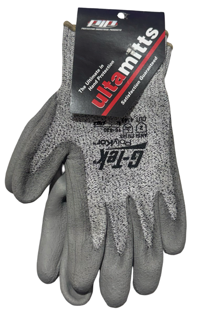 PIP G-Tek Cut Resistant Gloves HPPE Polyurethane Coating Size Large