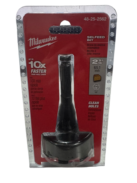 Milwaukee 2-9/16" Selfeed Wood Bit 48-25-2562