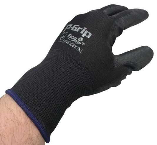 P-Grip Polyurethane Coated Seamless Work Gloves Size XL