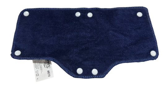 OccuNomix Terry Toppers Snap-On Sweatband, Blue