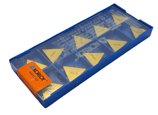 Korloy Carbide Insert TPU431 Grade NC3020 Turning Inserts 10 Pack