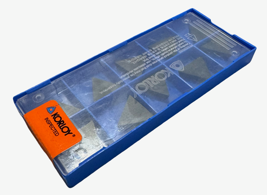 Korloy Carbide Insert TPU431 Grade NC3120 Turning Inserts 10 Pack