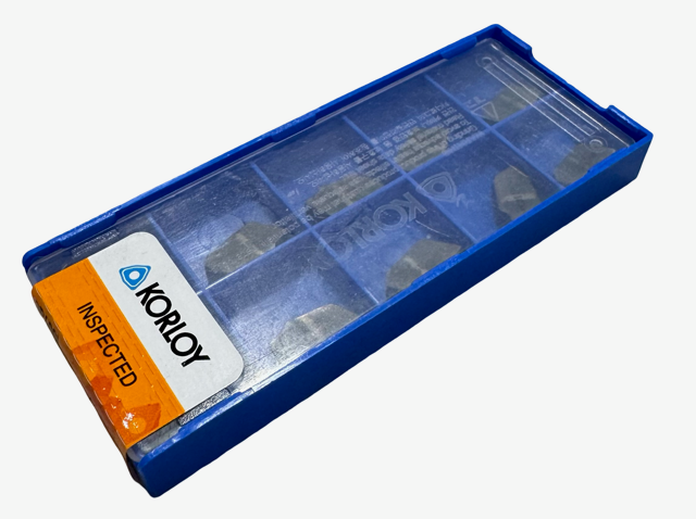Korloy Carbide Insert SP400L Grade PC8110 Cut-Off Inserts 10 Pack
