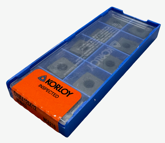 Korloy Carbide Insert SNMA433 Grade NC6210 Turning Inserts 10 Pack