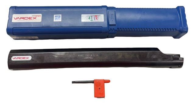 Vardex AVR150-4LH Internal Indexable Threading Toolholder, 1-1/2" Shank, 12" OAL
