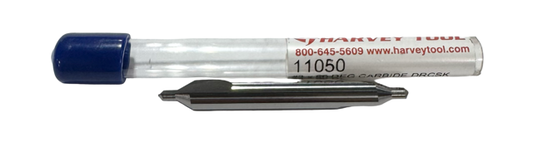 Harvey Tool #3 x 60° Solid Carbide Combined Drill & Countersink 2 Flute USA Made