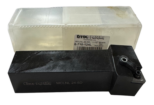 TMX MCLNL 24-5D Indexable Tool Holder LH 1-1/2" Shank