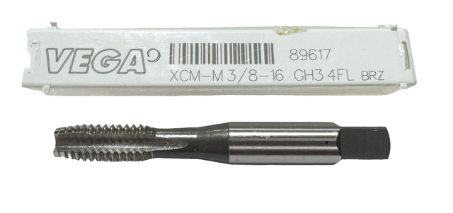 Vega 3/8"-16 Cobalt Mold Tap GH3 4 Flute 89617