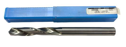 M.A. Ford 19/32" Solid Carbide Drill Heavy Duty Coolant Hole Drill USA Made