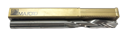 M.A. Ford 39/64" Solid Carbide Drill 135° Coolant Feeding Drill 7-3/8" Overall USA