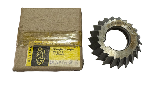 3" x 3/4" x 1-1/4" HSS Single Angle Cutter 60° Left Hand