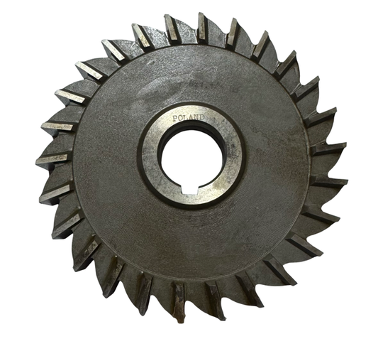 6" x 7/8" x 1-1/4" HSS Straight Tooth Side Milling Cutter