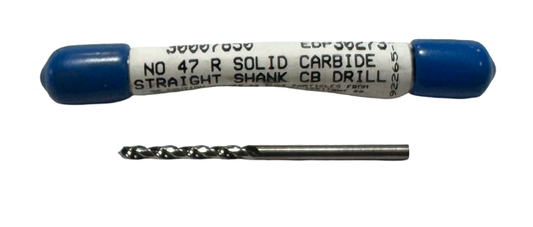 M.A. Ford #47 Solid Carbide Drill 5xD USA Made