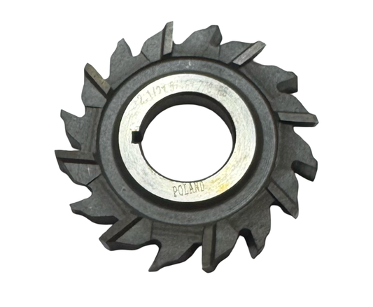 2-1/2" x 5/16" x 7/8" HSS Side Milling Cutter - Staggered Teeth
