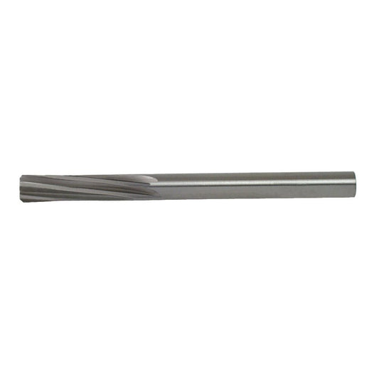 L&I 11/32" HSS Spiral Flute Chucking Reamer - Drill Length - Straight Shank -USA Made