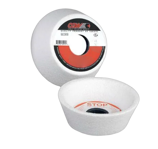 CGW 6" x 2" x 1-1/4" Flaring Cup Surface Grinding Wheel WA60-K-VD T-6