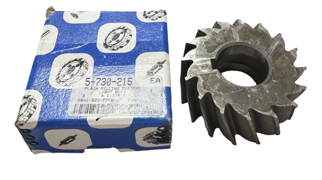 Dolfa 3" x 1-1/4" x 1-1/4" Side Milling Cutter - Straight Teeth