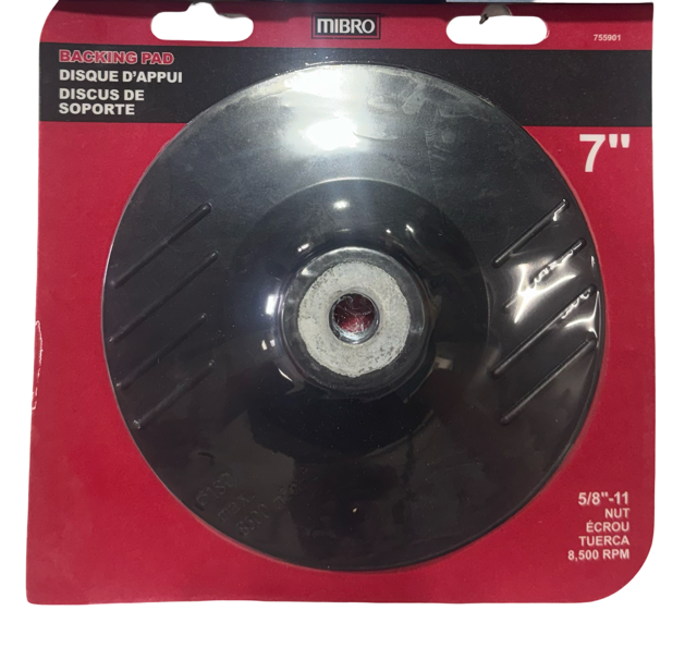 Mibro 7" Fiber Disc Backing Pad 755901