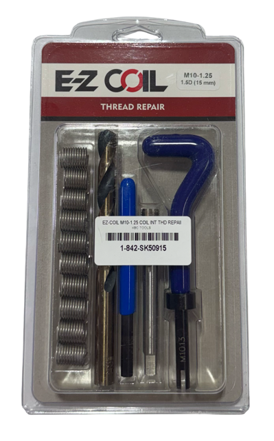 E-Z Coil Thread Repair Kit for Metal - Standard - M10-1.25 x 1.5D
