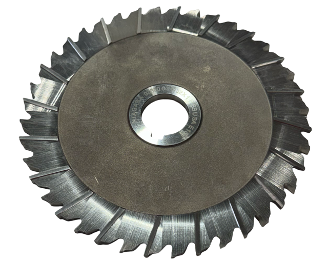 Niagara 6" x 7/32" x 1" HSS Side Chip Slitting Saw - Staggered Tooth - USA Made