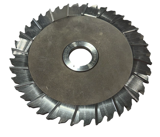Niagara 6" x 7/32" x 1" HSS Side Chip Slitting Saw - Staggered Tooth - USA Made