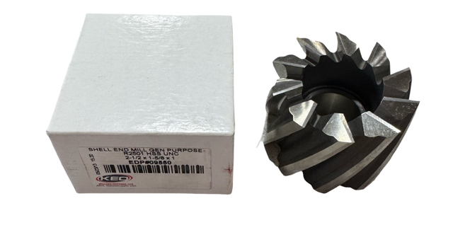 Keo 2-1/2" HSS UNC Shell End Mill 10 Teeth USA Made 09550